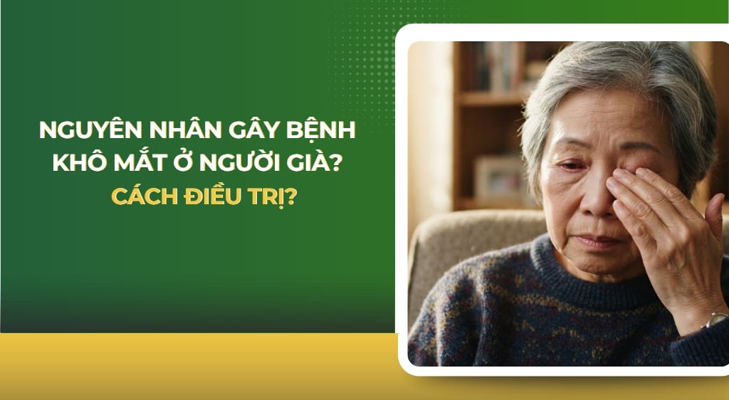 bệnh khô mắt ở người già