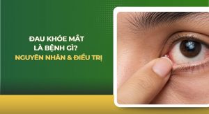 Đau khóe mắt