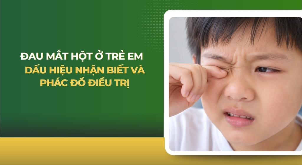 Đau mắt hột ở trẻ