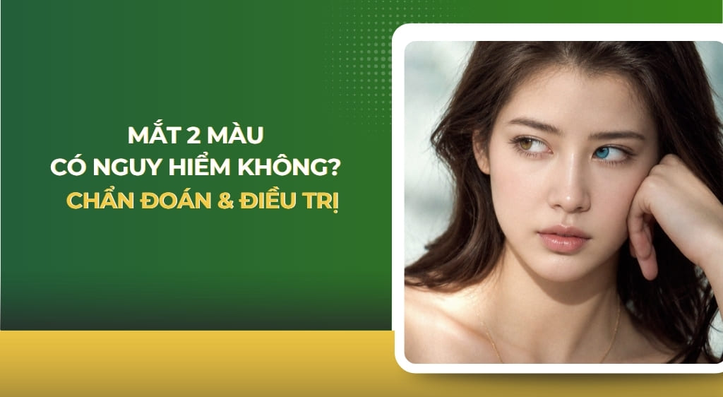 mắt 2 màu