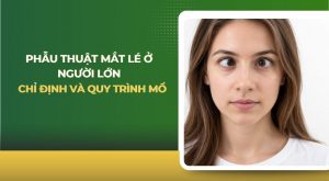 phẫu thuật mắt lé ở người lớn