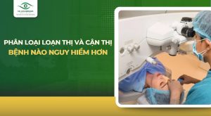 phân biệt loạn thị và cận thị