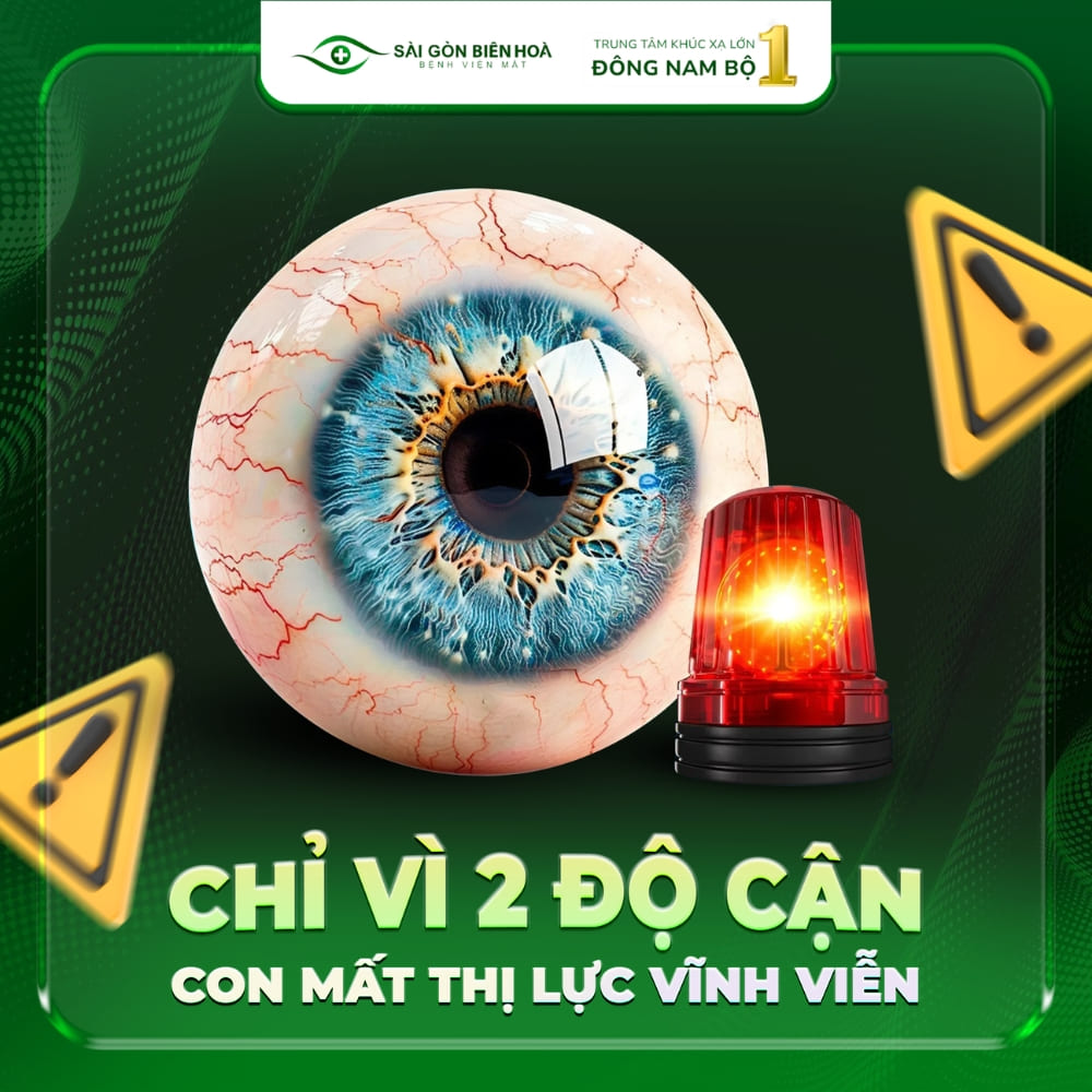 Biến chứng cận thị ở trẻ em