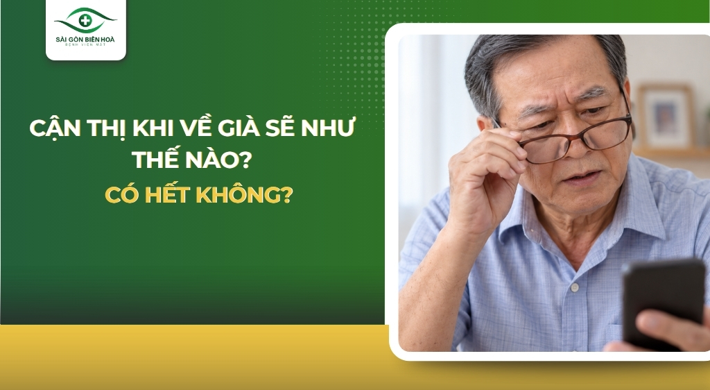 cận thị khi về già