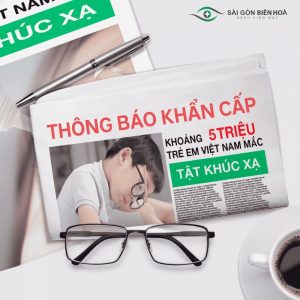 Nguy cơ cận thị sớm ở trẻ em việt nam