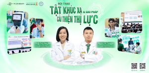 Bệnh viện Mắt Sài Gòn Biên Hòa tiếp tục phối hợp Trường Cao đẳng Y Tế Đồng Nai tổ chức Hội thảo "Tật khúc xạ & Giải pháp cải thiện thị lực"