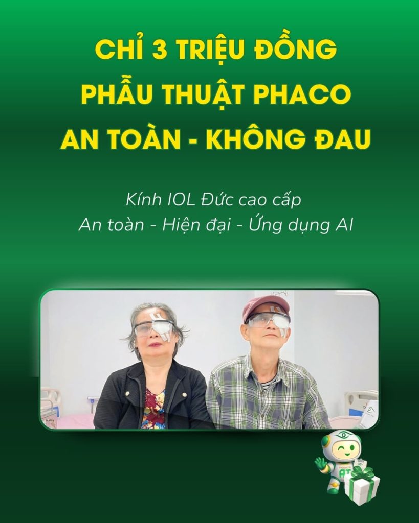 MỔ PHACO KHÔNG ĐAU