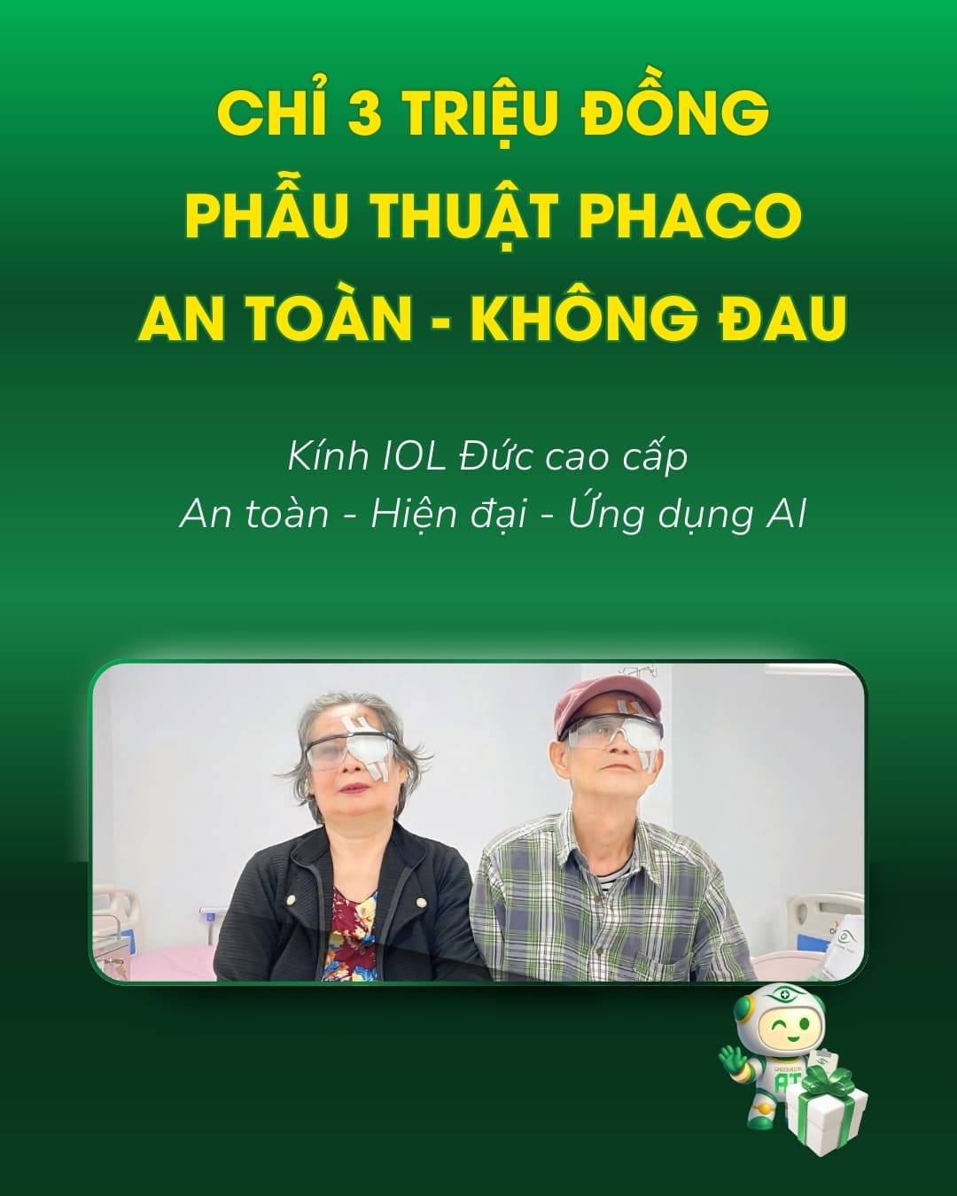 chương trình ưu đãi mổ cườm mắt