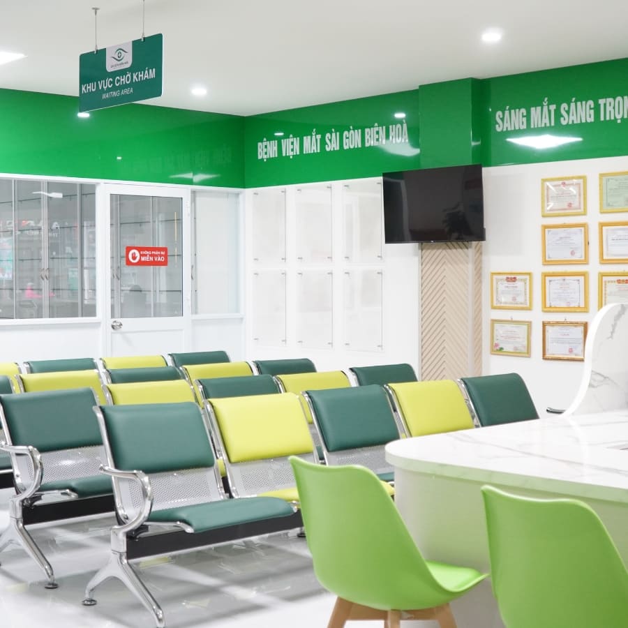 Cơ sở vật chất Bệnh viện Mắt Sài Gòn Biên Hòa