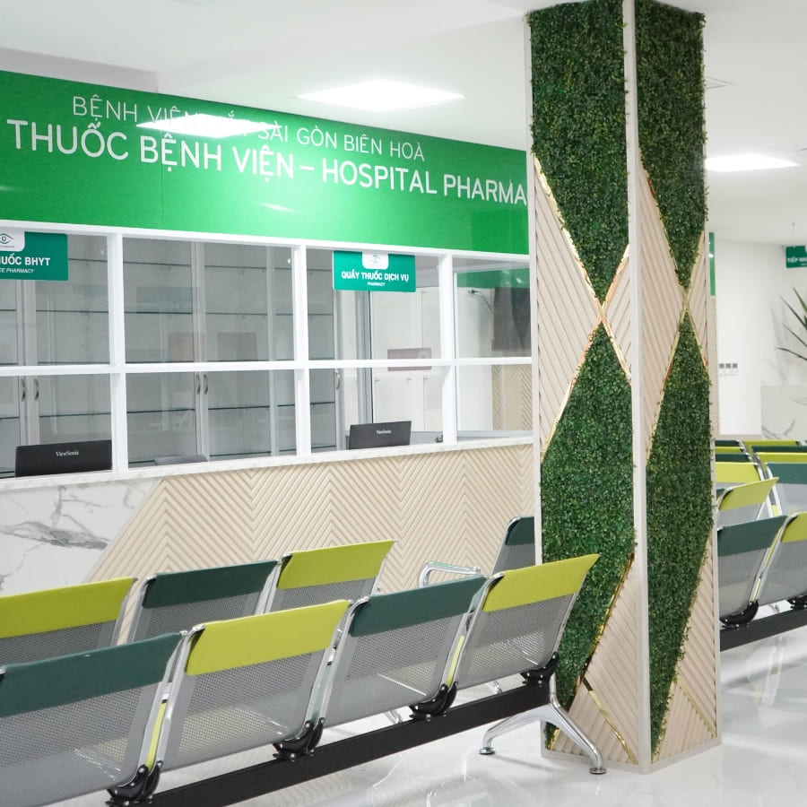 Cơ sở vật chất Bệnh viện Mắt Sài Gòn Biên Hòa