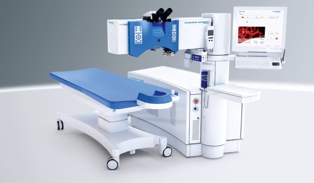 Hệ thống laser excimer Schwind Amaris 750s cho phẫu thuật khúc xạ mắt