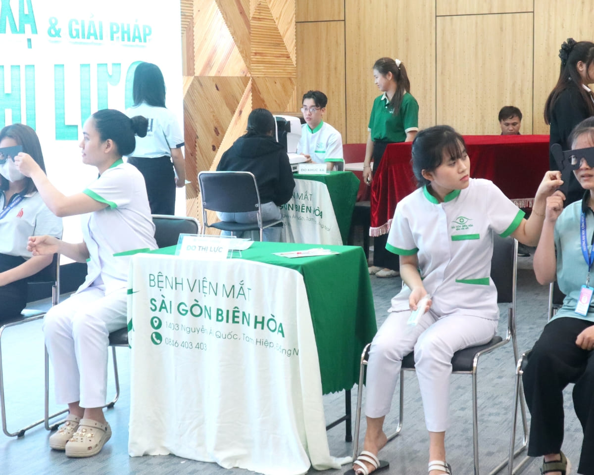 Hoạt động của Bệnh viện Mắt Sài Gòn Biên Hòa