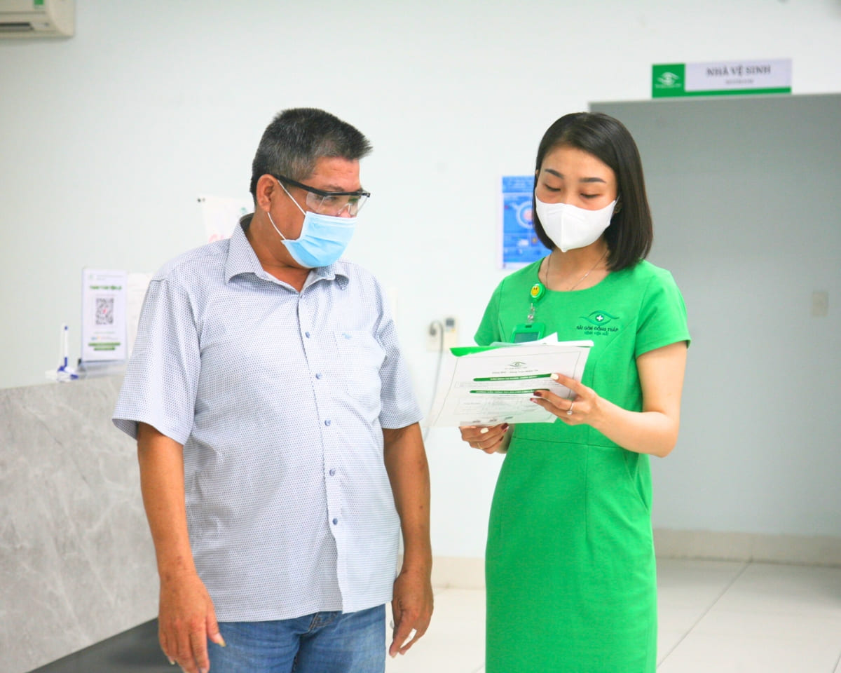 Khám chữa bệnh của Bệnh viện Mắt Sài Gòn Đồng Tháp