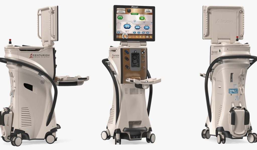 Máy Phaco Centurion sử dụng trong phẫu thuật đục thủy tinh thể hiện đại