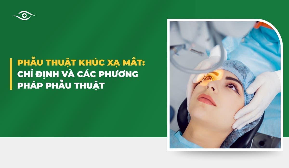 Phẫu thuật khúc xạ mắt