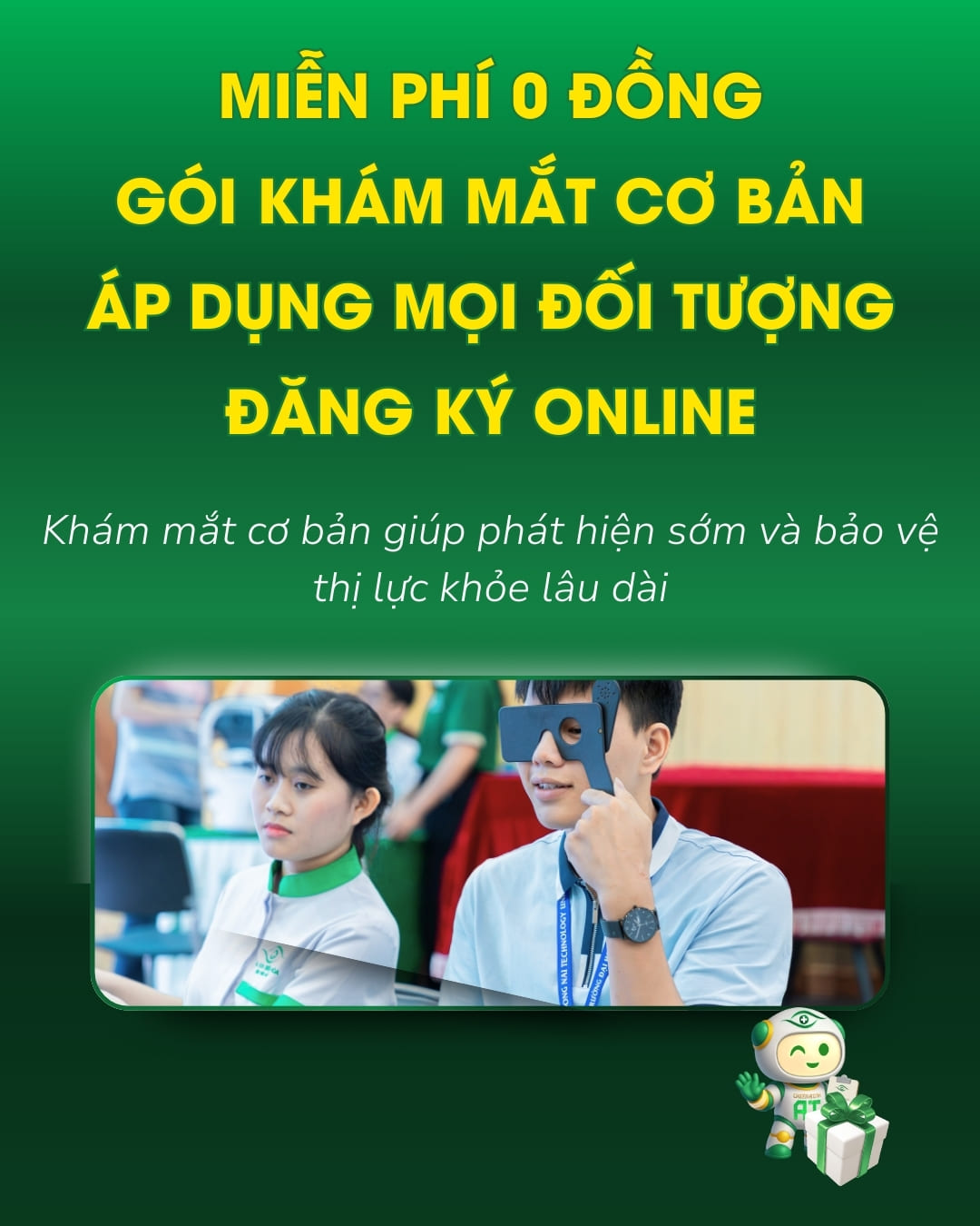 chương trình ưu đãi khám mắt