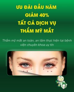 chương trình ưu đãi thẩm mỹ mắt