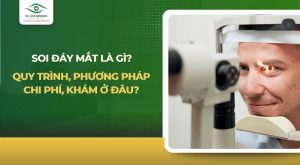 soi đáy mắt