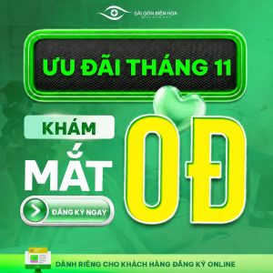 Ưu đãi khám mắt