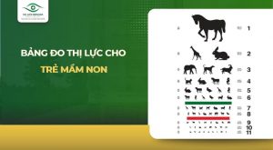 bảng đo thị lực cho trẻ mầm non