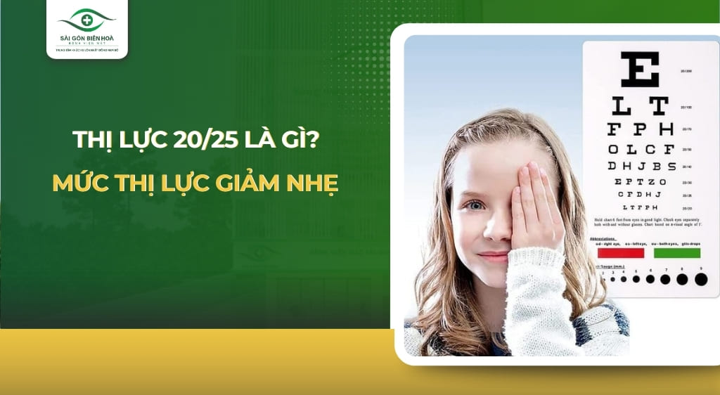 thị lực 20 25 là gì