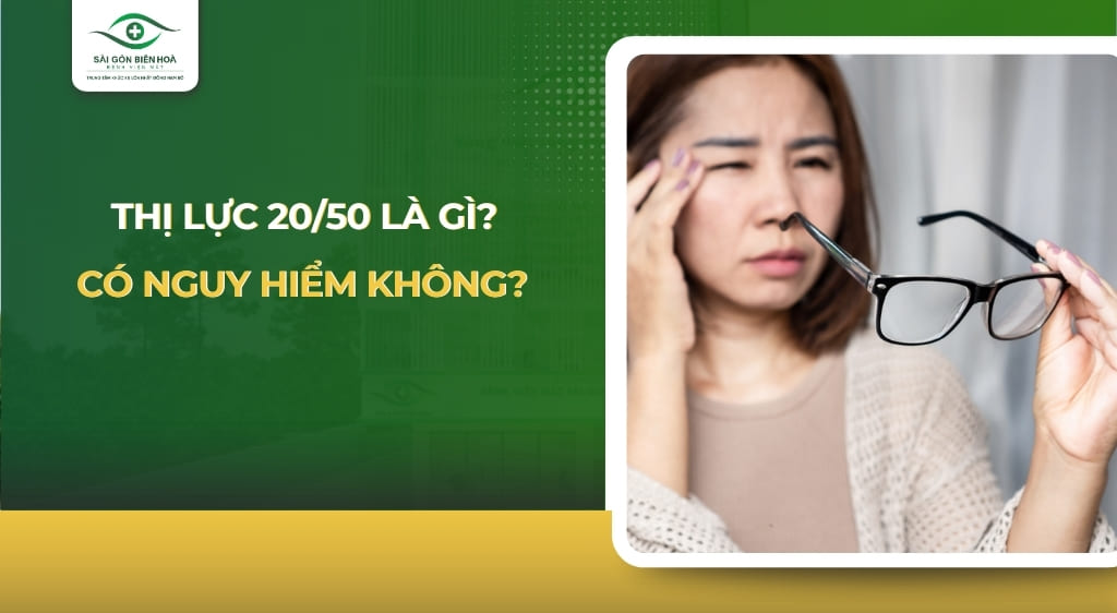 thị lực 20 50 là gì