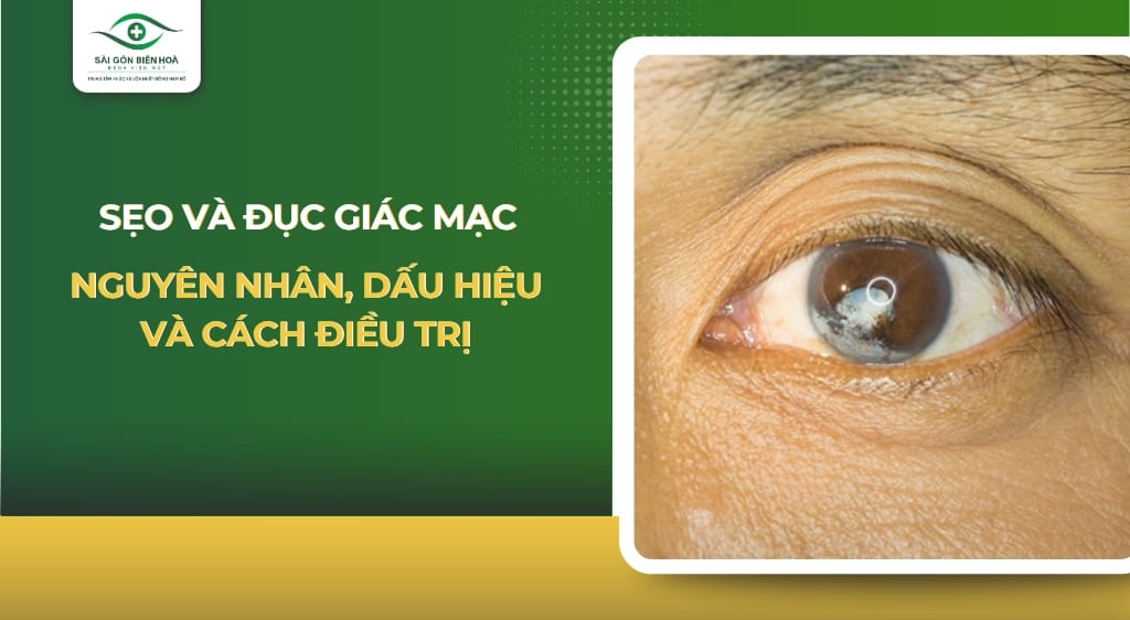sẹo và đục giác mạc