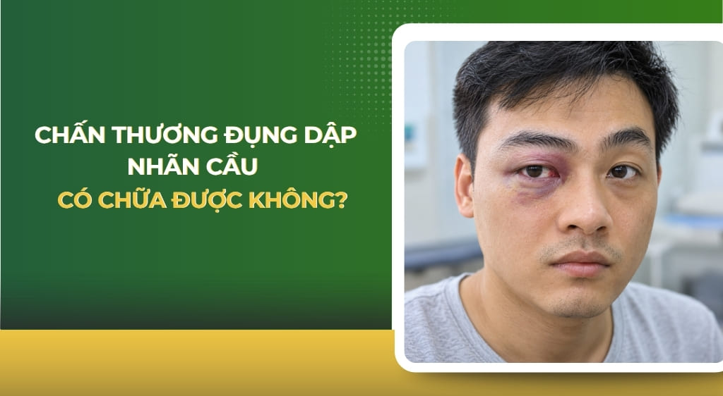Chấn thương đụng dập nhãn cầu
