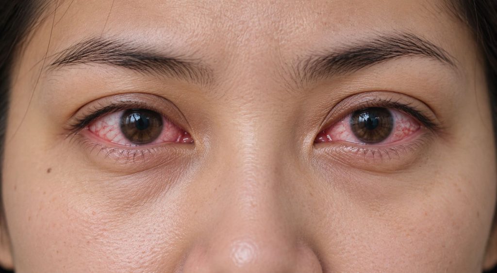 Viêm kết mạc mạn tính thường chỉ trạng thái mắt bị viêm kéo dài hơn 4 tuần